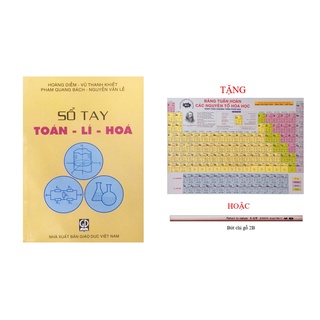 Sách sổ tay TOÁN LÍ HÓA