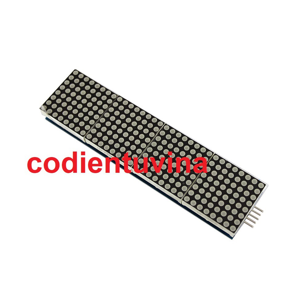 Module hiển thị 4 led ma trận MAX7219