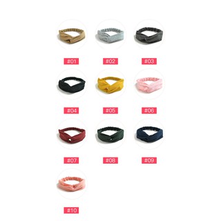 Băng đô turban chất thun bản to không nhăn Song An Eco TB03