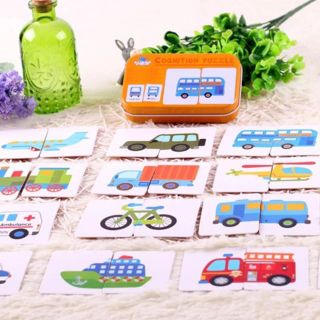 Đồ chơi hộp ghép hình 2 mảnh cho bé