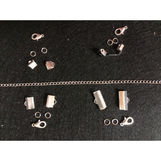 5 bộ kẹp hai đầu kèm xích các kích thước