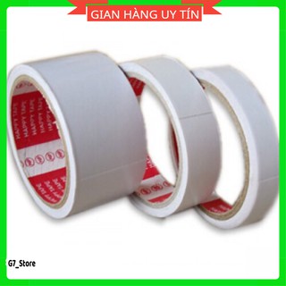 (SALE) Băng dính 2 mặt đủ kích cỡ (1cm-1,5cm-2cm-2,5cm-4,8cm)