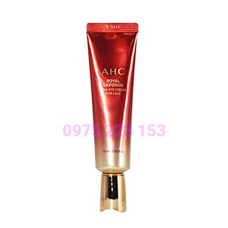 Kem Dưỡng Vùng Mắt AHC Royal Saponin Real Eye Cream For Face 50ml