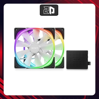 BỘ QUẠT NZXT AER RGB 2 140MM TWIN STARTER PACK - MATTE WHITE