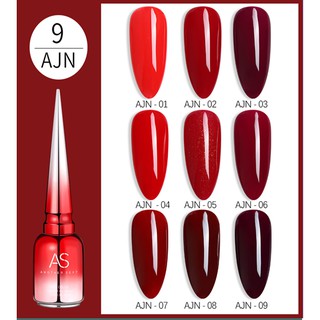 Sơn Gel AS chai đỏ mẫu mới Mã AJN ( Cam Kết Chính Hãng _ chọn màu tự do hơn 2000 màu)
