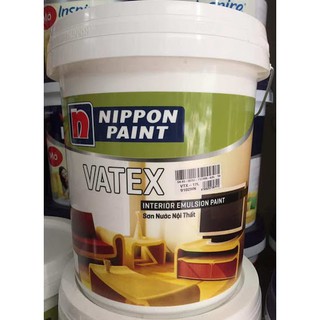 (VZ) Sơn nước nội thất Nippon Vartex 17L Hàng chính hãng, sơn trang trí nhà cửa, nhiều mầu lựa trọn. 0865908500