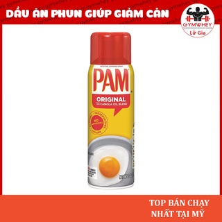 PAM Dầu Xịt Ăn Kiêng 0 calo DẦU ĂN KIÊNG PAM ORIGINAL 300gr - Gia vị Ăn kiêng giảm cân thon gọn cơ thể