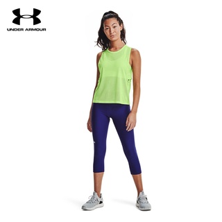 Quần legging thể thao nữ Under Armour HeatGear® Armour No-Slip Waistband Capris - 1365334-415