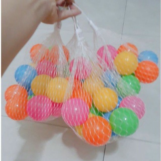 Bịch 10 quả bóng nhựa (tặng 3 quả rời)