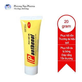 Kem Panthenol 5% bôi bỏng, cháy nắng Panthenol 5% Tube 20g