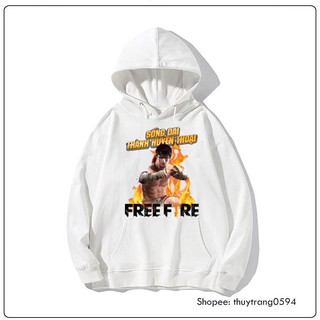 Áo Hoodie  Game Free Fire Võ Sư KLA