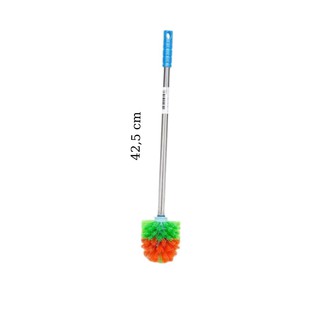 Cây cọ bàn chải chà rửa bồn cầu, toillet 42.5CM cán inox cao cấp, giá rẻ