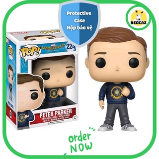 [Ship Hỏa Tốc] [Tặng Hộp Bảo Vệ] [Chính hãng] Mô hình Funko Pop Peter Parker Người Nhện xa nhà Spider Man No.224 Marvel
