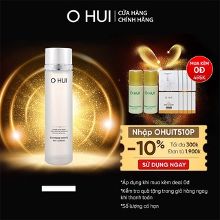 [Mã VISAPREMIUM giảm 150K]Nước cân bằng dưỡng trắng OHUI Extreme White Skin Softener 150ml