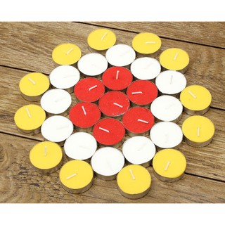 Combo 10 nến tealight dùng cho bếp đèn xông tinh dầu hàng chất lượng cao không độc