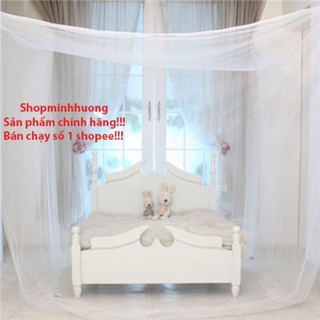 [Tặng dây mắc màn]Mùng Màn tuyn chống muỗi cao cấp 10/10 (Freeship từ 50k)