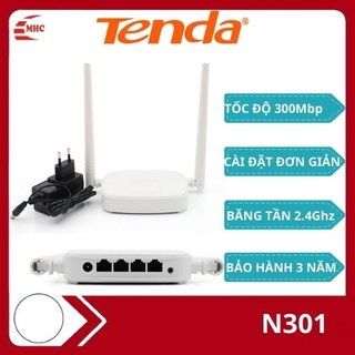 Bộ phát wifi Tenda N301 Tốc độ cao Bảo hành 3 năm