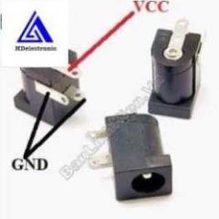 5 chiếc Jack Nguồn DC5.5x2.1MM DC5501