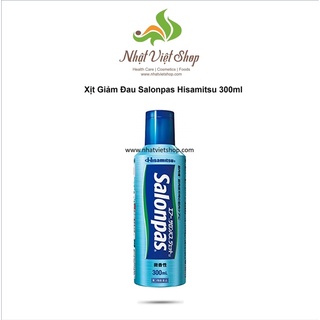 Xịt Giảm Đau Salonpas Hisamitsu Nhật Bản 300ml