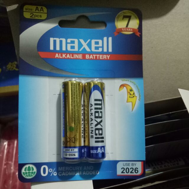 Pin Maxell AA/1.5v(1vỉ)