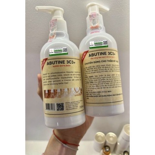 Kem Tắm Trắng ABUTINE 3c3 Trắng Da Toàn Thân 350ml