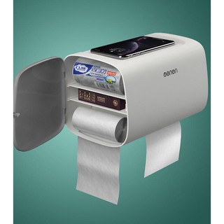 Hộp Đựng Giấy Vệ Sinh OENON Cao Cấp  Lắp Miến Dán Tường