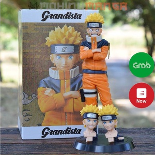 [CÓ QUÀ TẶNG] Mô hình Uzumaki Naruto Uchiha Itachi cao 25cm (có thể thay mặt nhân vật) Kakashi Sasuke Gaara Hinata
