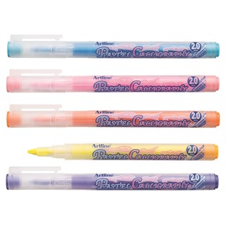 Bút trang trí lên kính, giấy, mica... Artline Pastel Calligraphy Marker EMP-2CL
