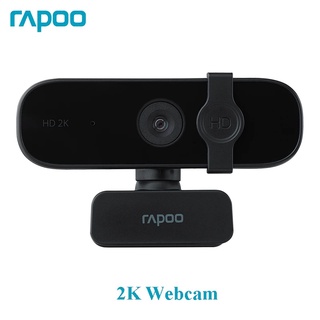 Webcam máy tính Rapoo C280  FullHD 2K Tích Hợp Míc , Hỗ Trợ Học Trực Tuyến, Để Bàn , Họp Online qua Zoom