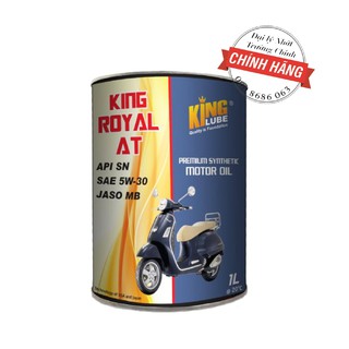 Nhớt King Royal AT 5W30 dành cho xe ga đời mới