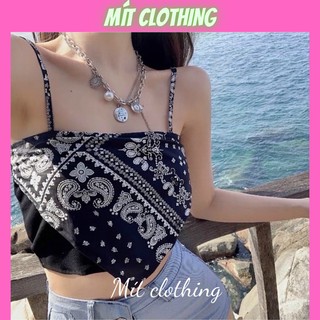 Áo yếm 2s 2 dây yếm thổ cẩm sexy 2021