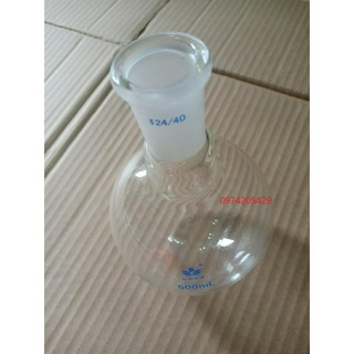 Bình cầu đáy tròn 500ml cỡ nhám 24/29