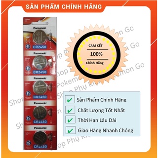 Pin Panasonic CR2450 Lithium Chính Hãng 3V