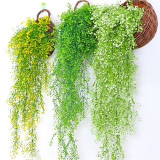 Hoa giả trang trí, treo tường phòng khách phong cách Châu Âu, Dây Hoa Rủ Chuông-Hoa giả