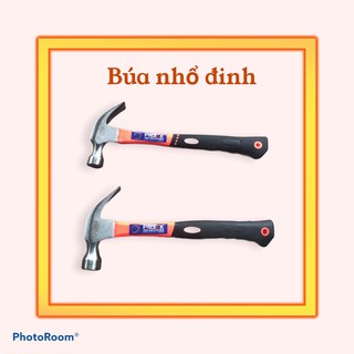 BÚA NHỔ ĐINH CÁN ĐỎ ĐEN ĐỦ SIZE
