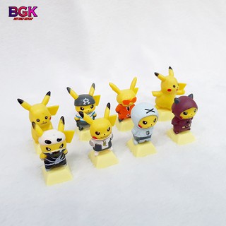 Keycap lẻ hình Pikachu cosplay siêu dễ thương và độc đáo( Keycap Artisan )