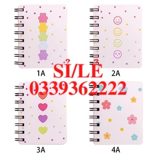 Sổ Tay Ghi Chú Khổ A7 Bỏ Túi Nhỏ Gọn Dành Cho Học Sinh