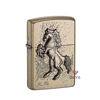 Hộp-Quẹt Zorro emblem hình ngựa Z92047 - Bật-lửa cho những người tuổi Ngựa rất đẹp để làm quà tặng