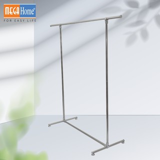 Giàn Phơi Inox Đơn Megahome chất liệu inox bảo hành đầy đủ