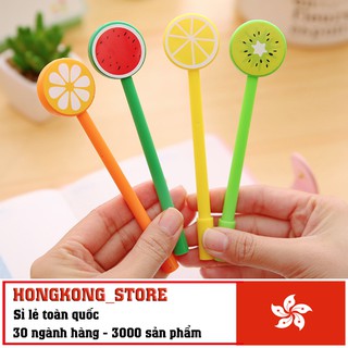 Bút Bi Viết Tạo Hình Hoa Quả Độc Đáo - Bút Bi Nước Văn Phòng Mực Đen ( Phát Màu Ngẫu Nhiên )