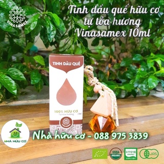 Tinh dầu QUẾ hữu cơ TỰ TỎA HƯƠNG Vinasamex - Date: 27/8/2023 - Nhà hữu cơ