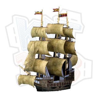 Mô hình giấy Tàu thuyền The Ghost Ship