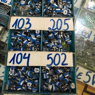10 chiếc biến trở loại nhỏ
