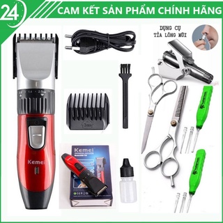 Tông đơ cắt tóc gia đình Kemei KM-730 tặng kèm quà hấp dẫn