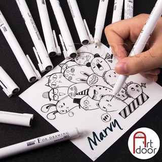 [ARTDOOR] Bút đi nét Đen MARVY Uchida (kháng nước)