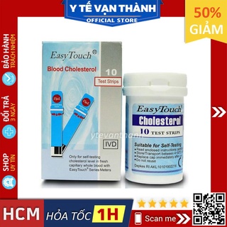 ✅ Que Thử Cholesterol- Easy Touch, Thử Mỡ Máu -VT0751 | Y Tế Vạn Thành