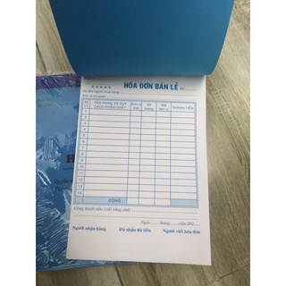 Combo 10 cuốn hoá đơn bán lẻ 2 liên (H)