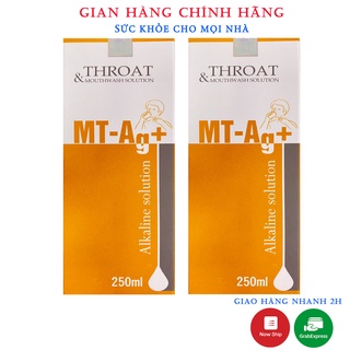Nước Súc Miệng,Họng MT-Ag Nano Bạc.Chăm Sóc Bảo Vệ Răng Miệng,Họng