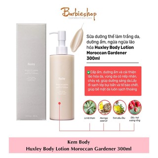 Dưỡng Thể Huxley Body Lotion Moroccan Gardener 300ml