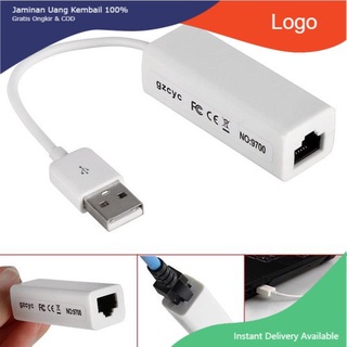 Cáp chuyển USB To Lan Dây Màu Trắng - USB lan 2.0